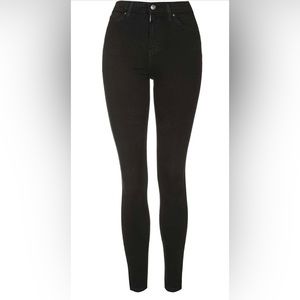 NWT Topshop Jamie Jeans Black size 24 petite